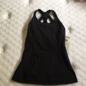 Lululemon Workout Tank Black Size 2